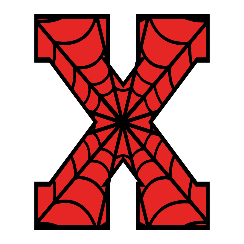 Spider Alphabet Fabric Panel 31