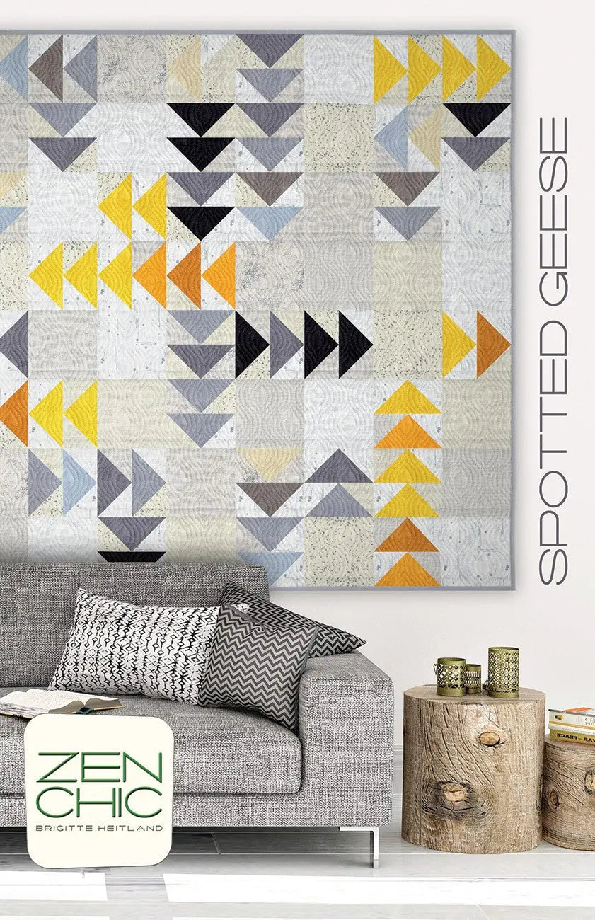 Spotted Geese - Linda's Electric Quilters