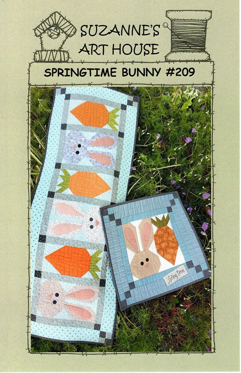 Springtime Bunny - Linda's Electric Quilters
