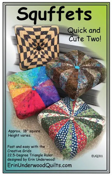 Squffets - Quick and Cute Two! (Tuffet) - Linda's Electric Quilters