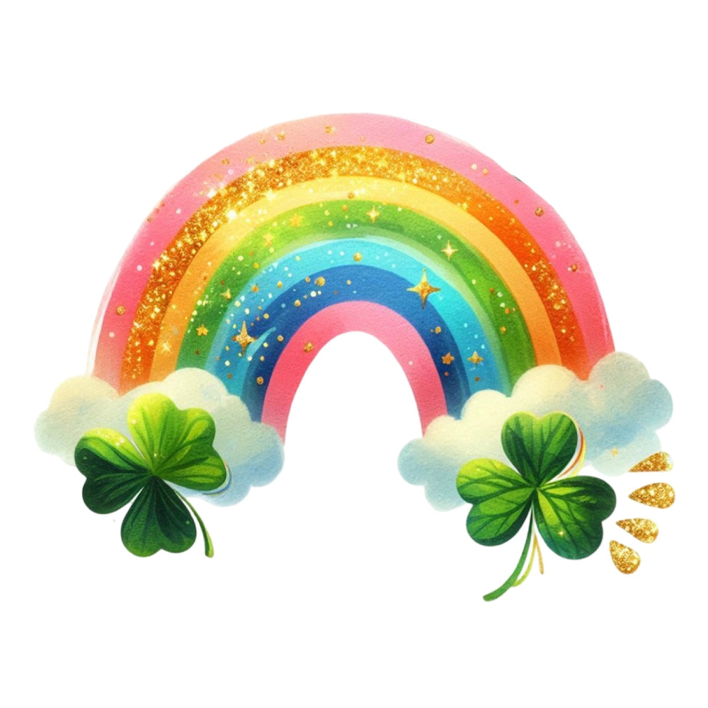 St. Patrick's Day Elements Fabric Panel 10