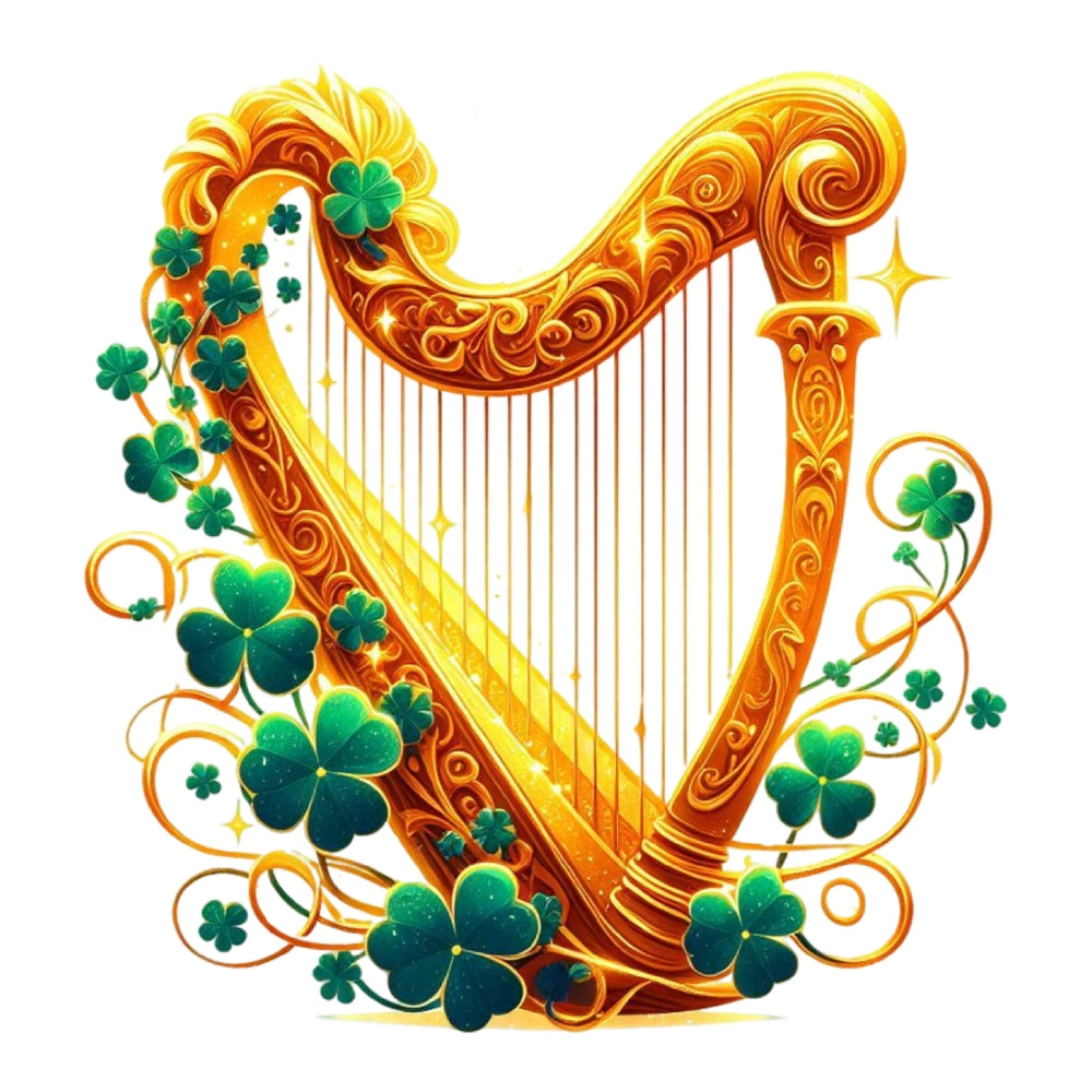 St. Patrick's Day Elements Fabric Panel 12