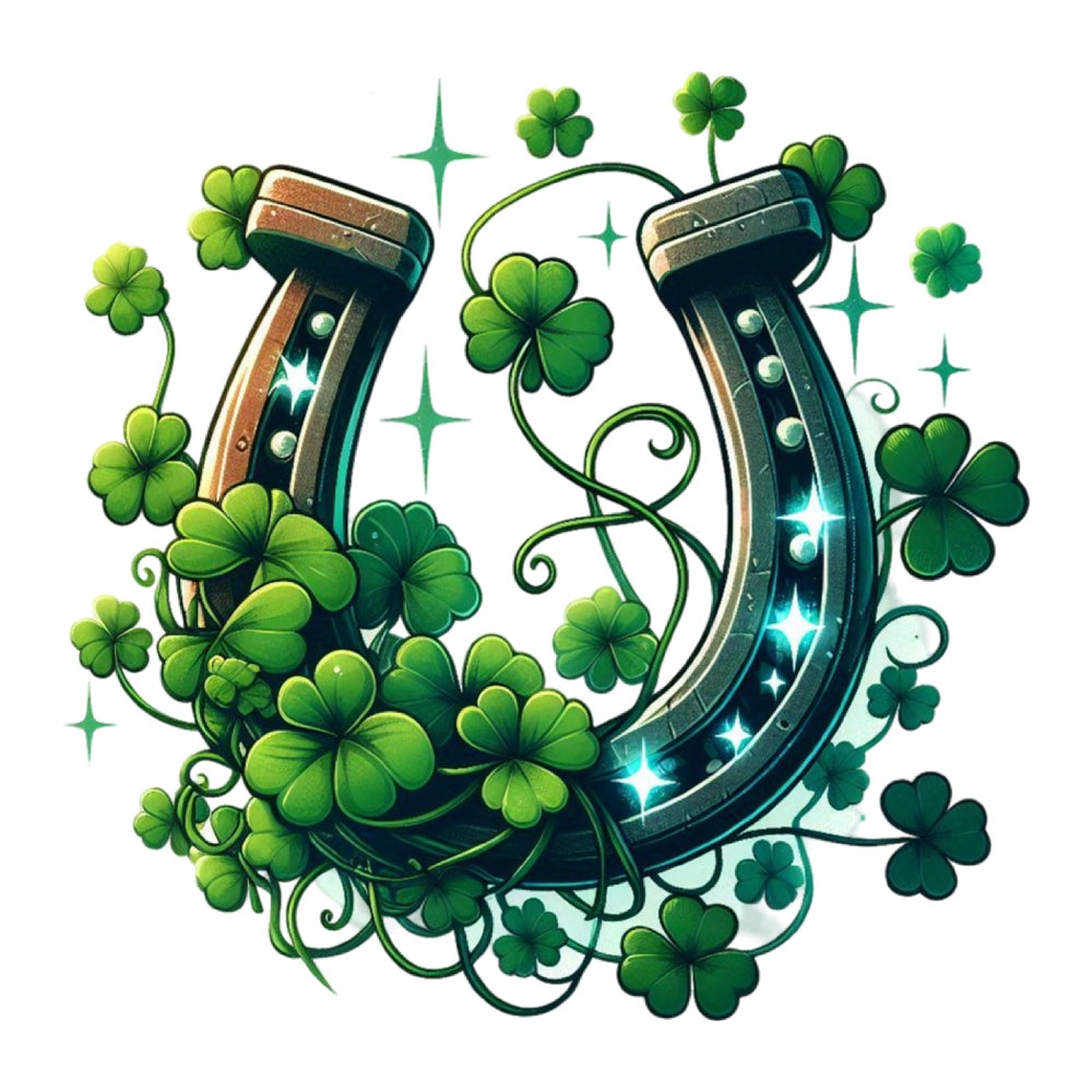 St. Patrick's Day Elements Fabric Panel 7