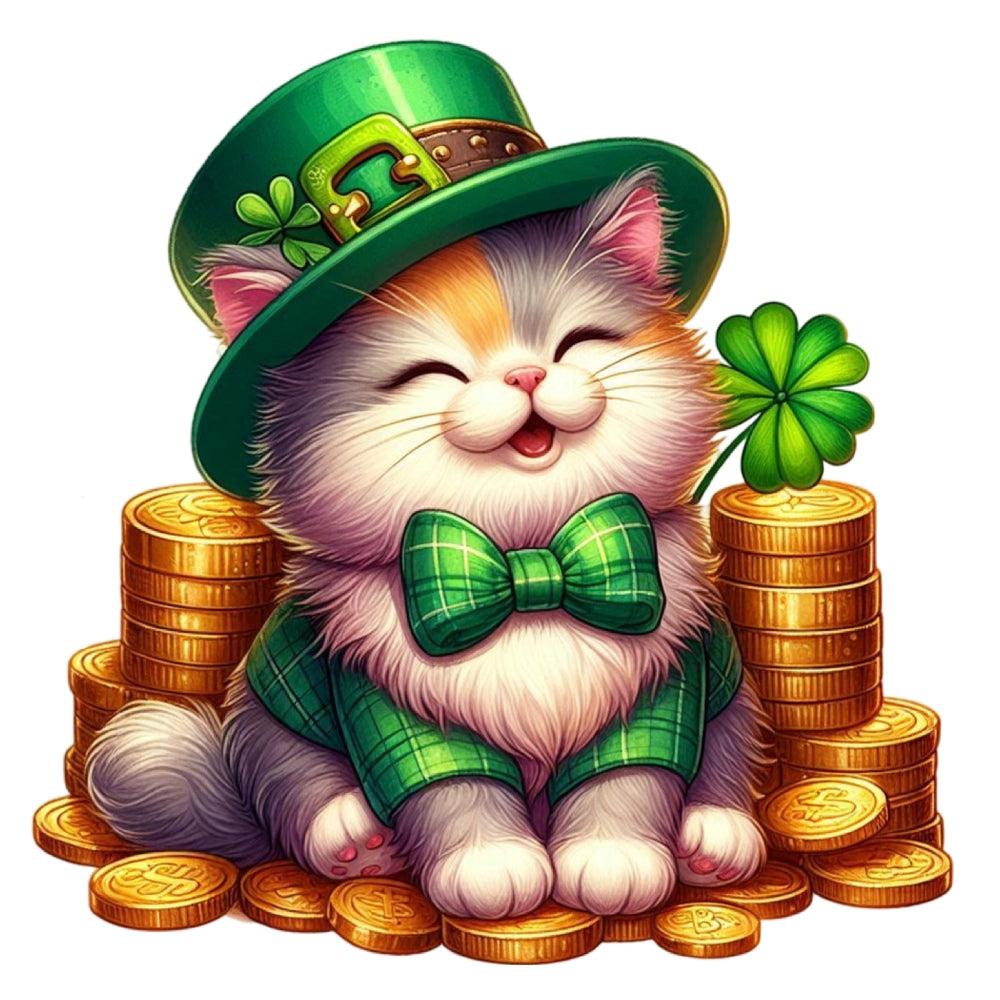 St. Patrick's Day Elements Fabric Panel 9