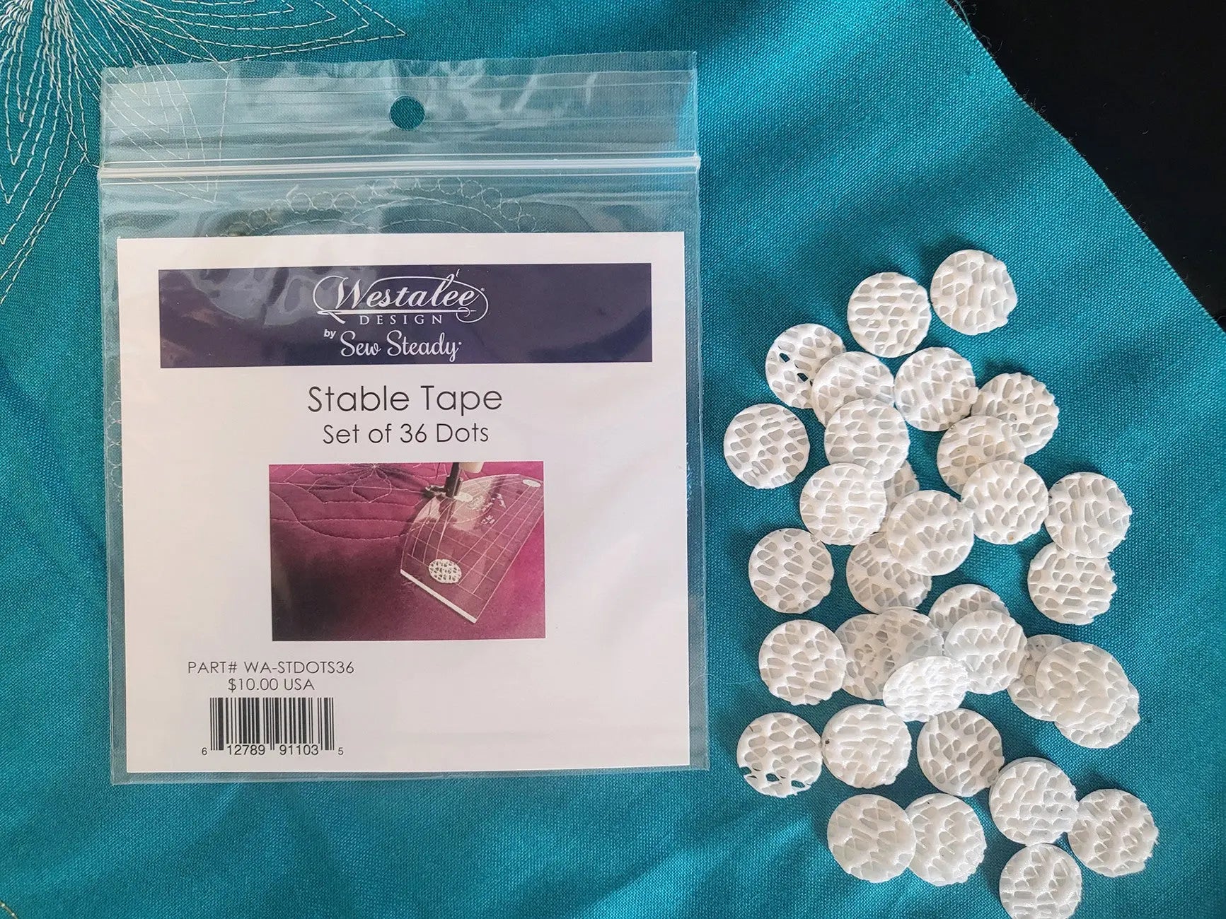 Stable Tape Dots 36pk - Linda's Electric Quilters