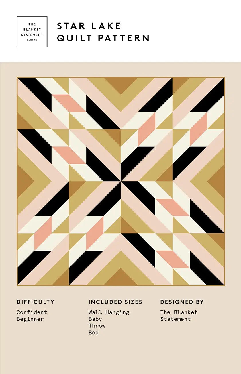 Star Lake Quilt Pattern - Linda's Electric Quilters