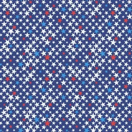 Star Spangled Summer Star Cluster 43"/44" Fabric Per Yard PBS Fabrics