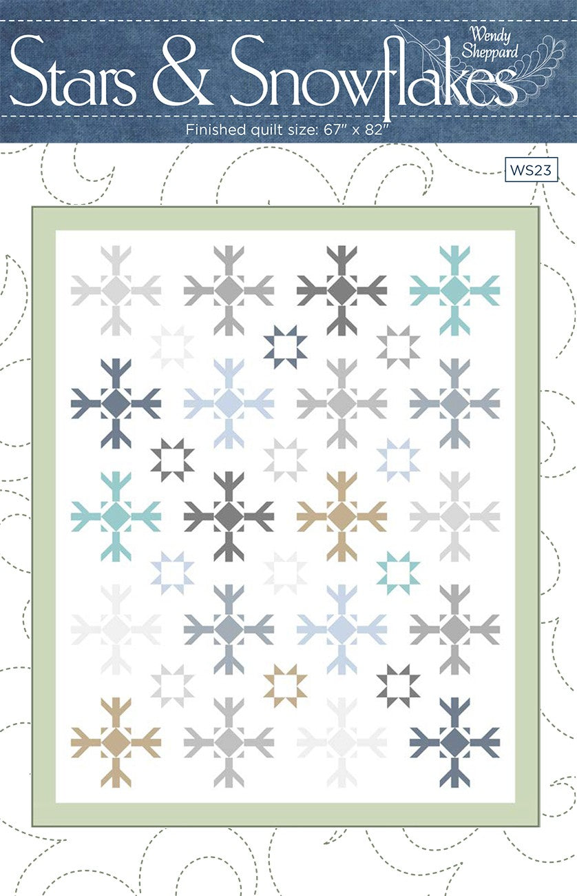 Stars & Snowflakes - Linda's Electric Quilters