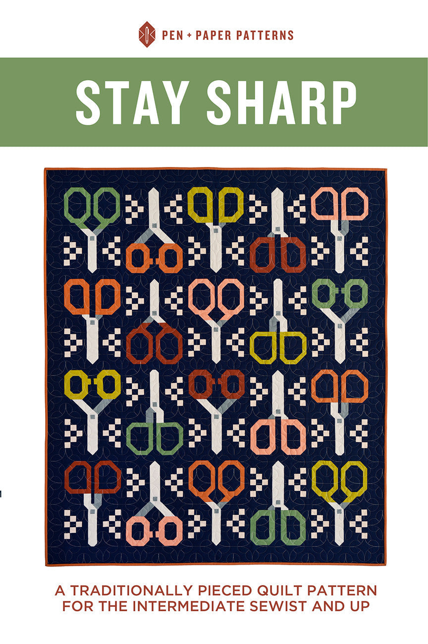 Stay Sharp Quilt Pattern