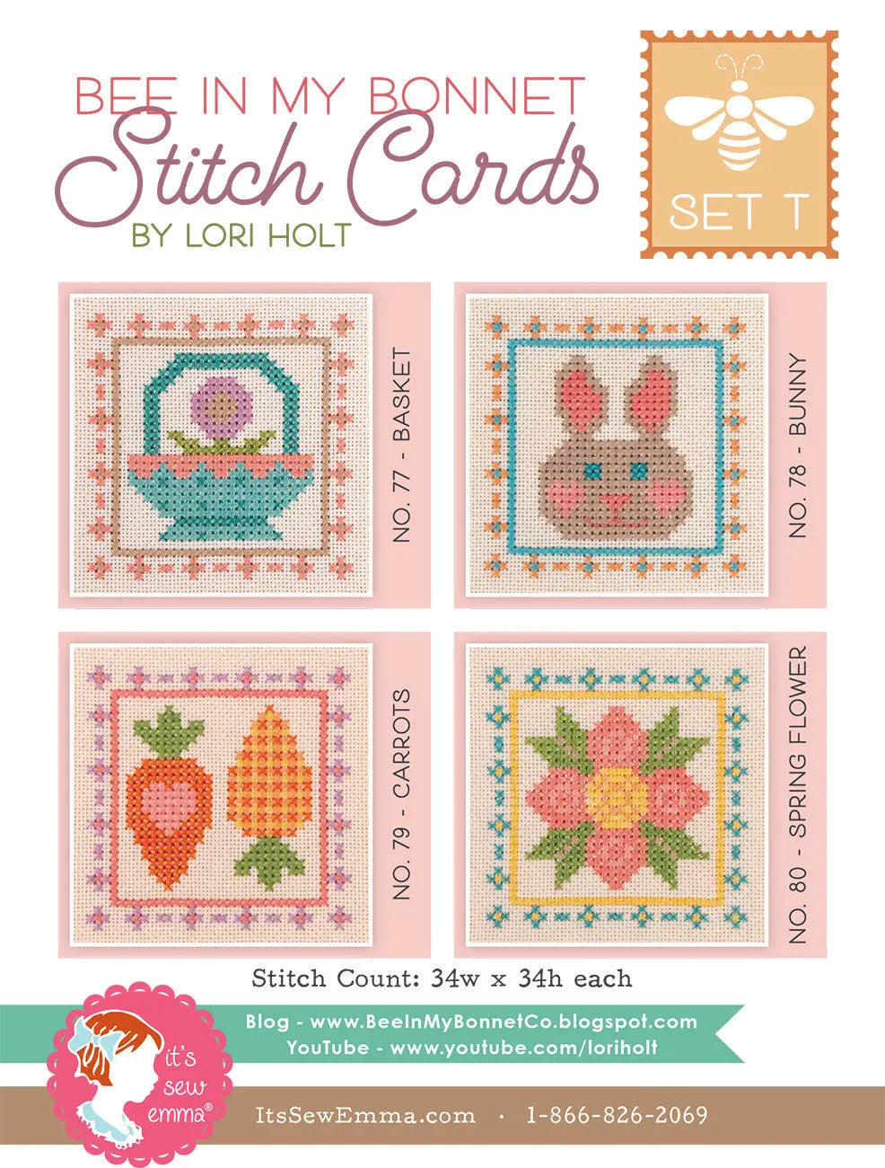 Stitch Card Set T - Linda's Electric Quilters