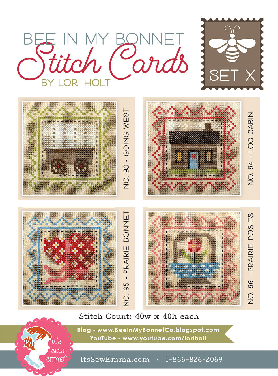 Stitch Card Set X