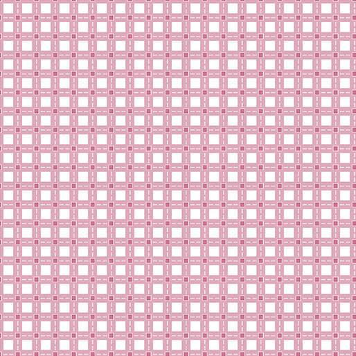 Stitch Garden - Aida - Pink 44" / 45" Fabric Per Yard