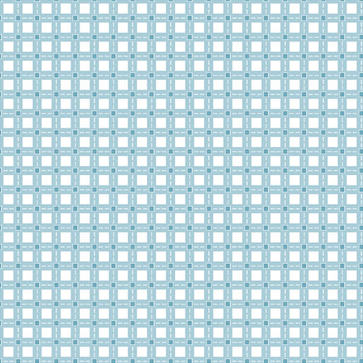 Stitch Garden - Aida - Turquoise 44" / 45" Fabric Per Yard