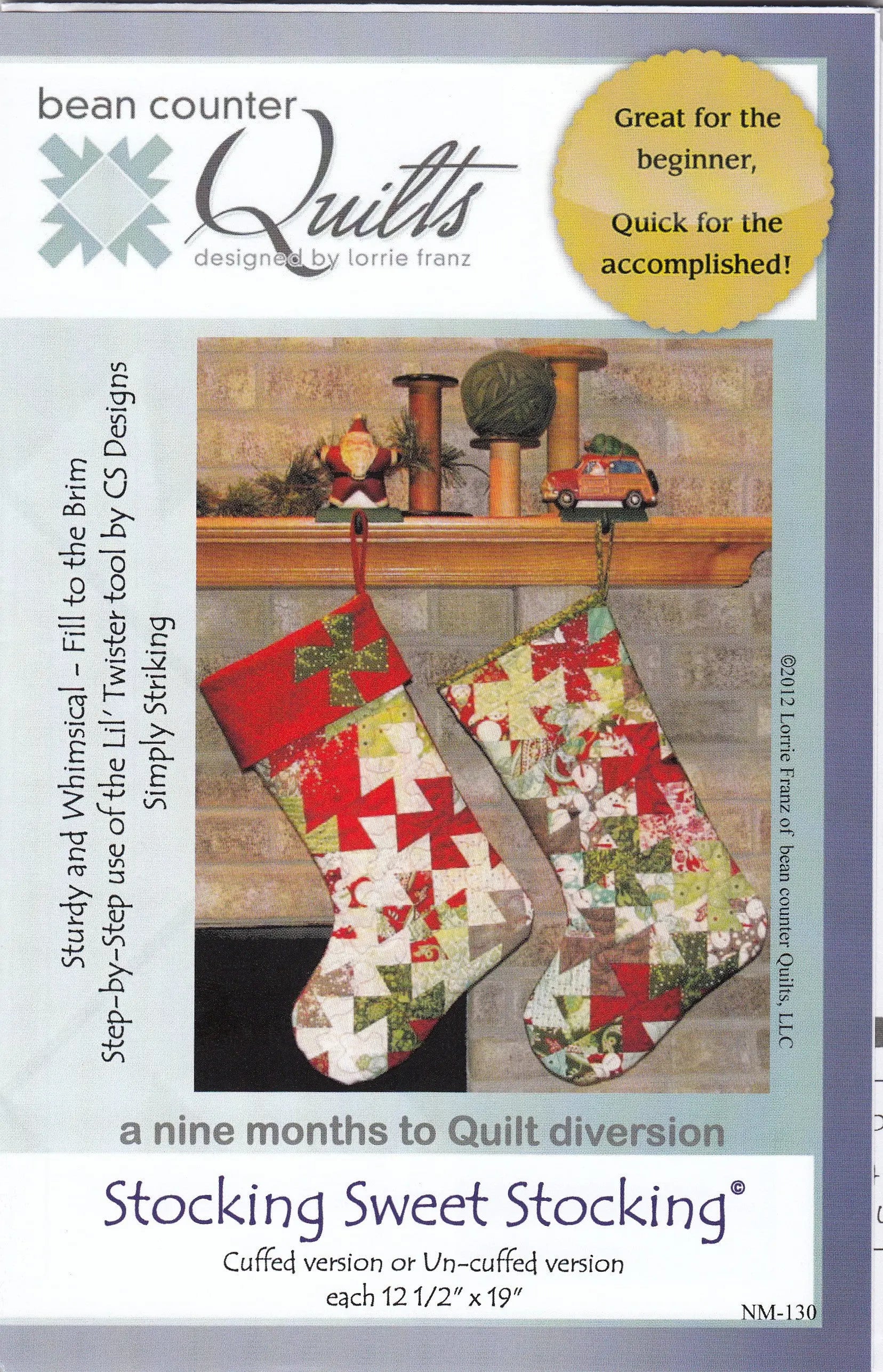 Stocking Sweet Stocking - Linda's Electric Quilters