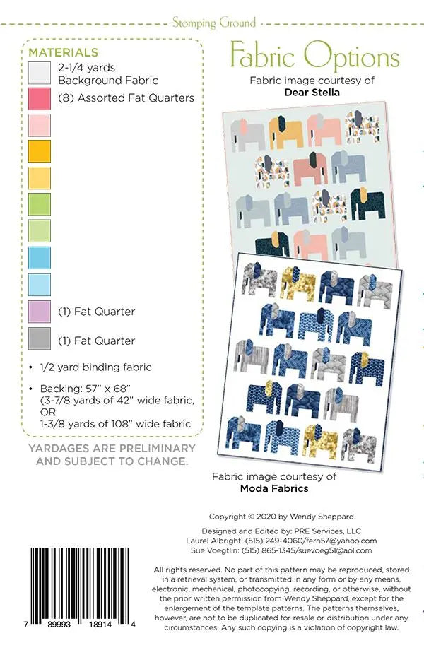 Stomping Ground Quilt Pattern by Wendy Sheppard - Linda's Electric Quilters