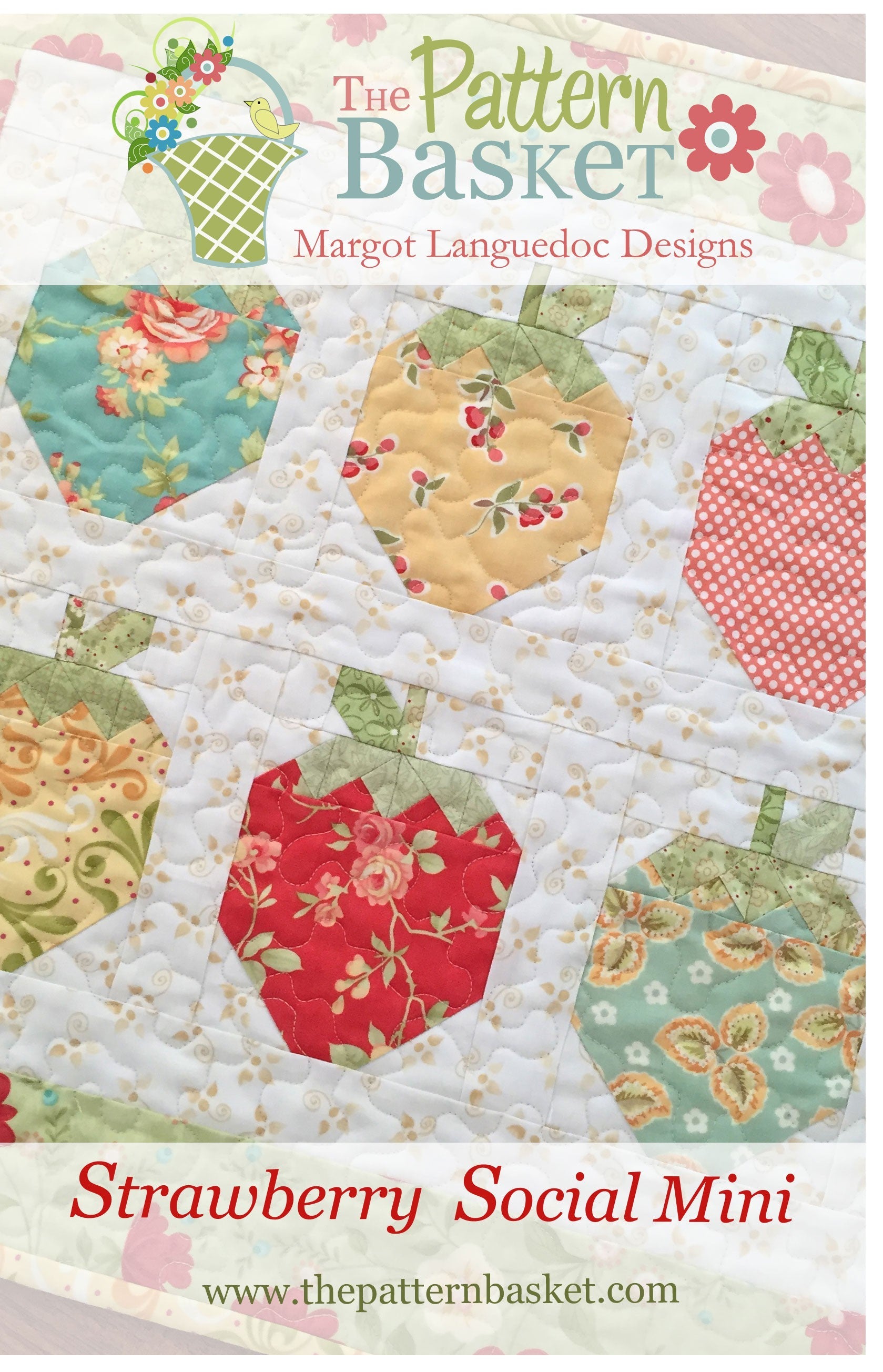 Strawberry Social Mini - Linda's Electric Quilters