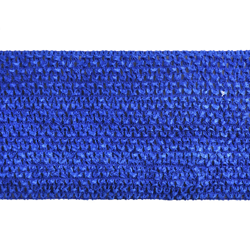 Stretch Crochet Trim 6” Wide x 5 Yards – Elastic Crochet Fabric for Sewing, Crafts, DIY Apparel