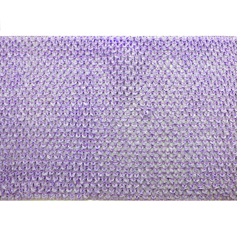 Stretch Crochet Trim 9” Wide x 5 Yards – Elastic Crochet Fabric for Sewing, Crafts, DIY Apparel