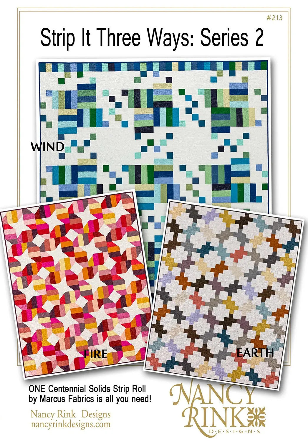 Strip It Three Ways: Series 2 - Linda's Electric Quilters