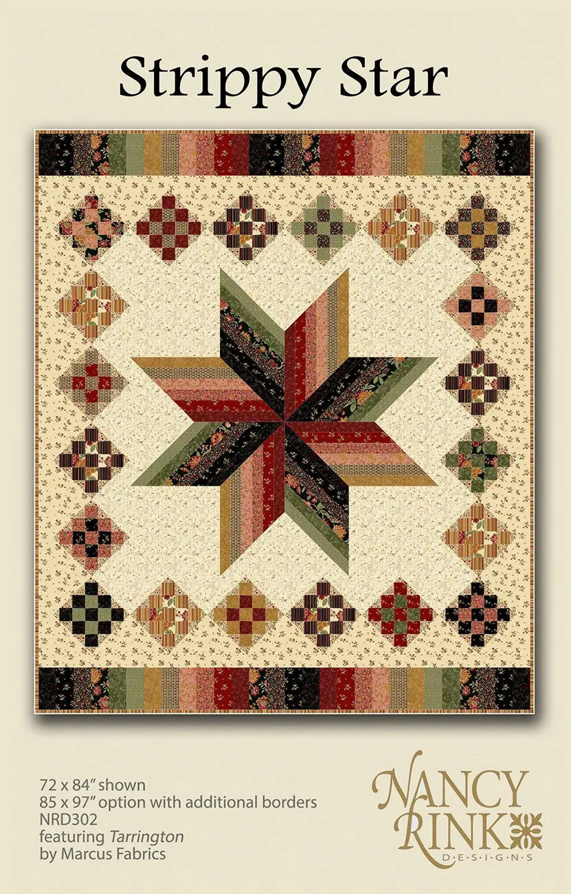 Strippy Star - Linda's Electric Quilters
