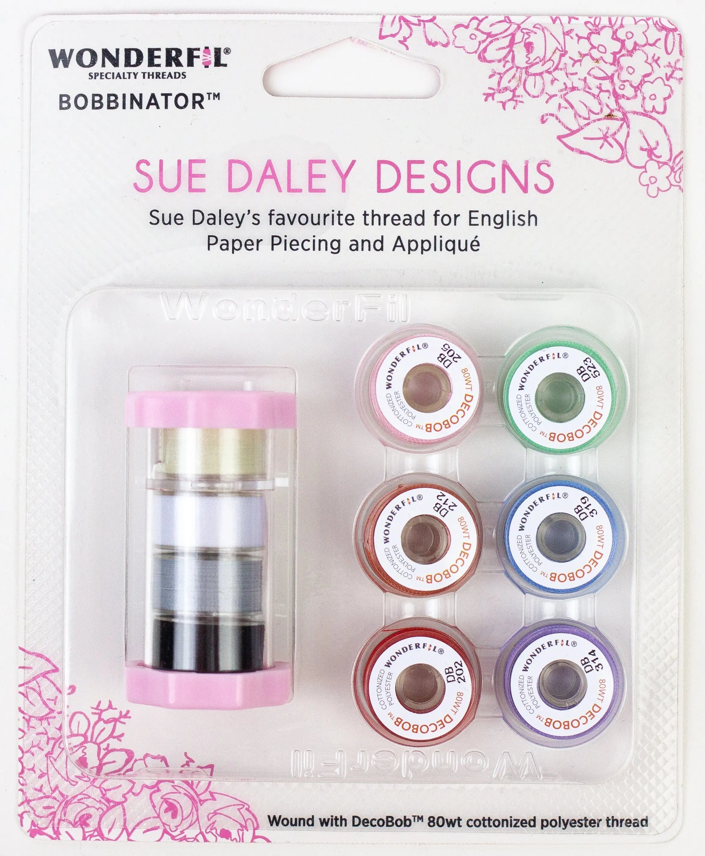 Sue Daley Bobbinator Pack WonderFil USA