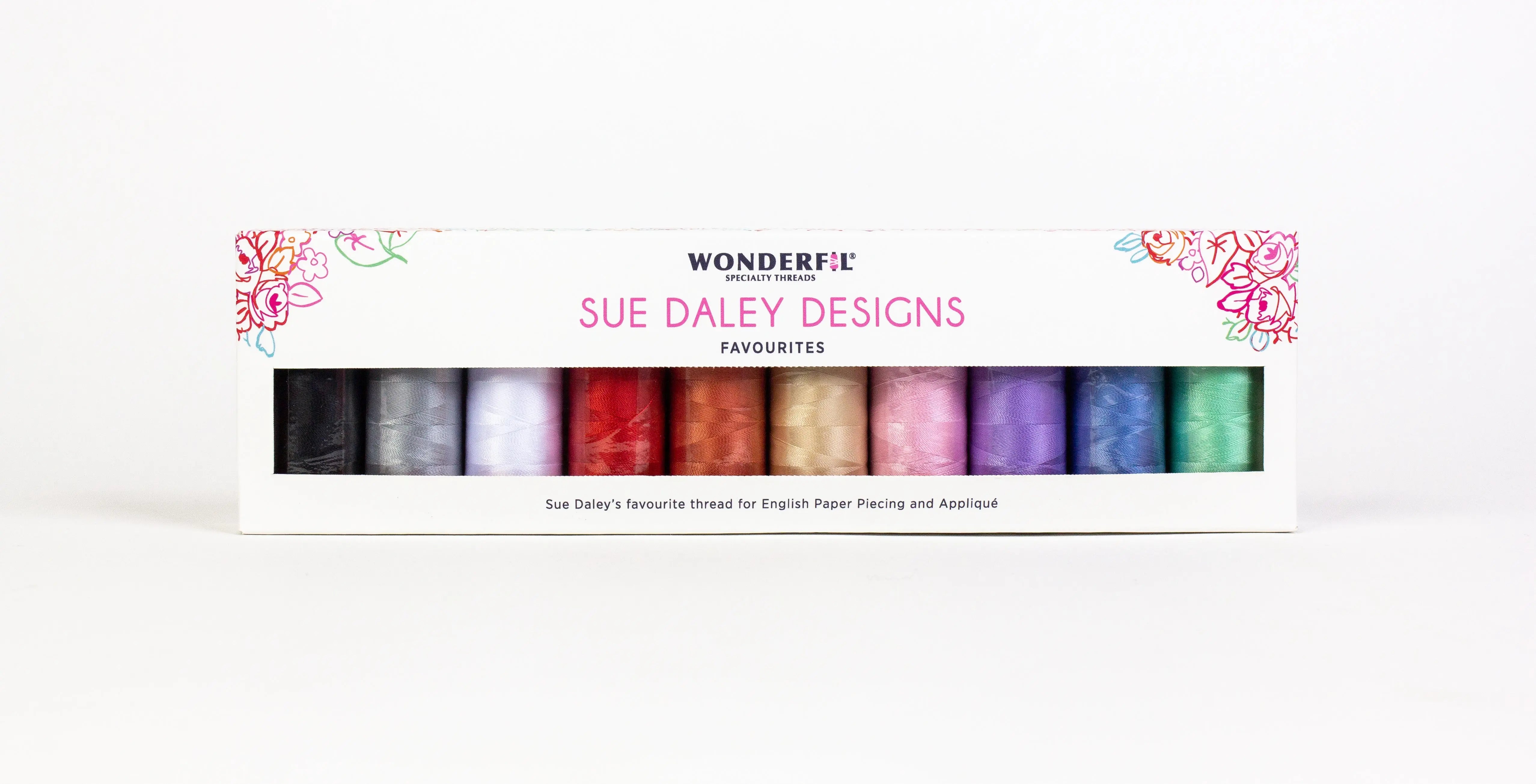 Sue Daley Favourites Thread Packs - 10 Spools WonderFil USA