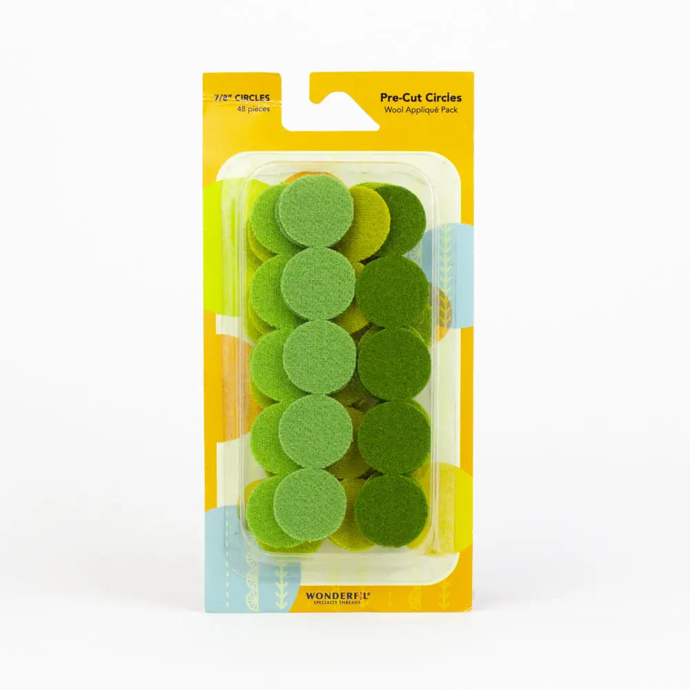 Sue Spargo Pre-cut Wool Circle Applique WonderFil USA