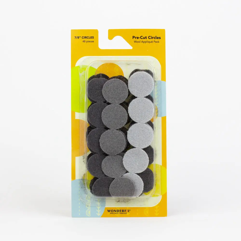 Sue Spargo Pre-cut Wool Circle Applique WonderFil USA
