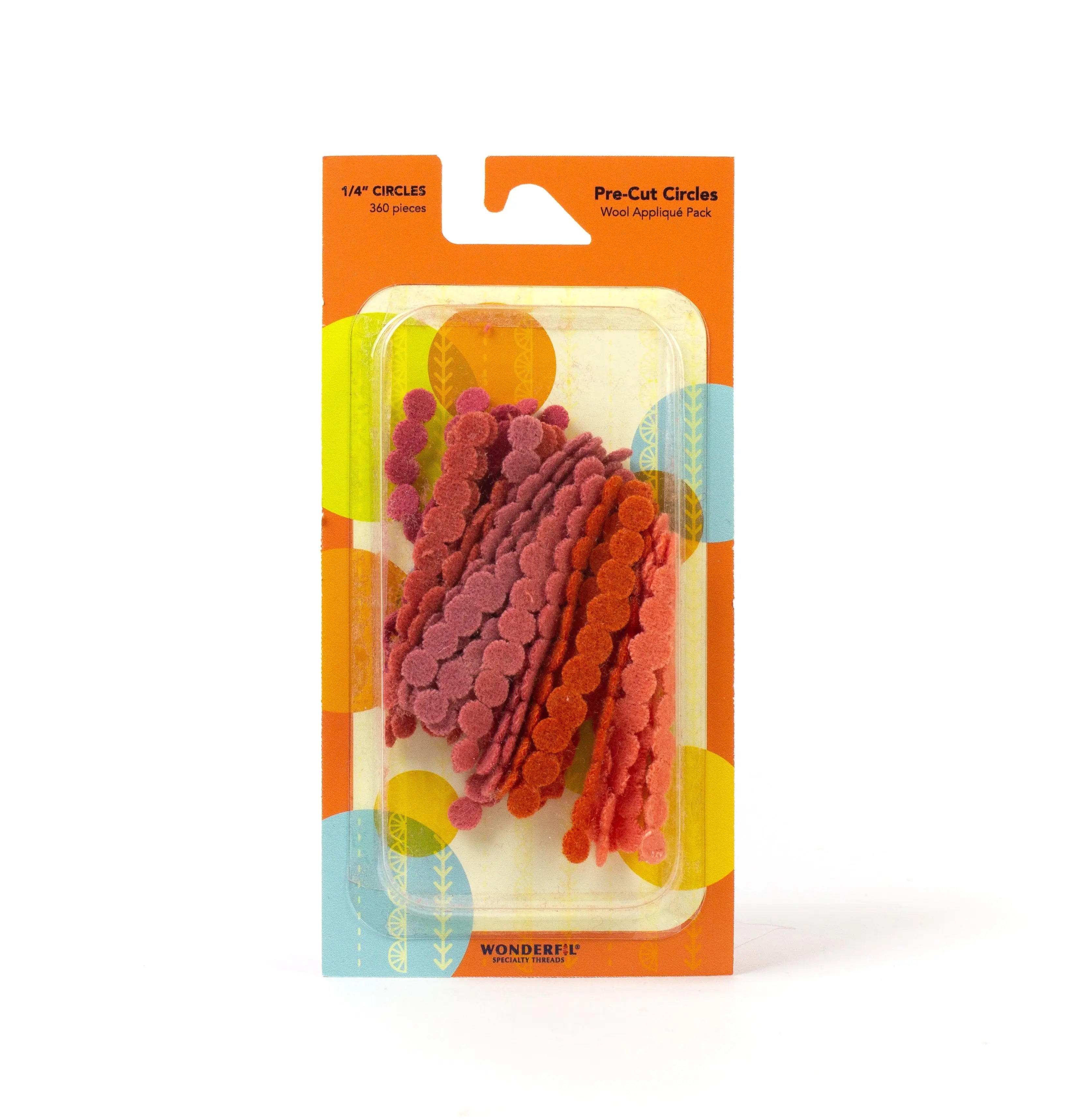 Sue Spargo Pre-cut Wool Circle Applique WonderFil USA