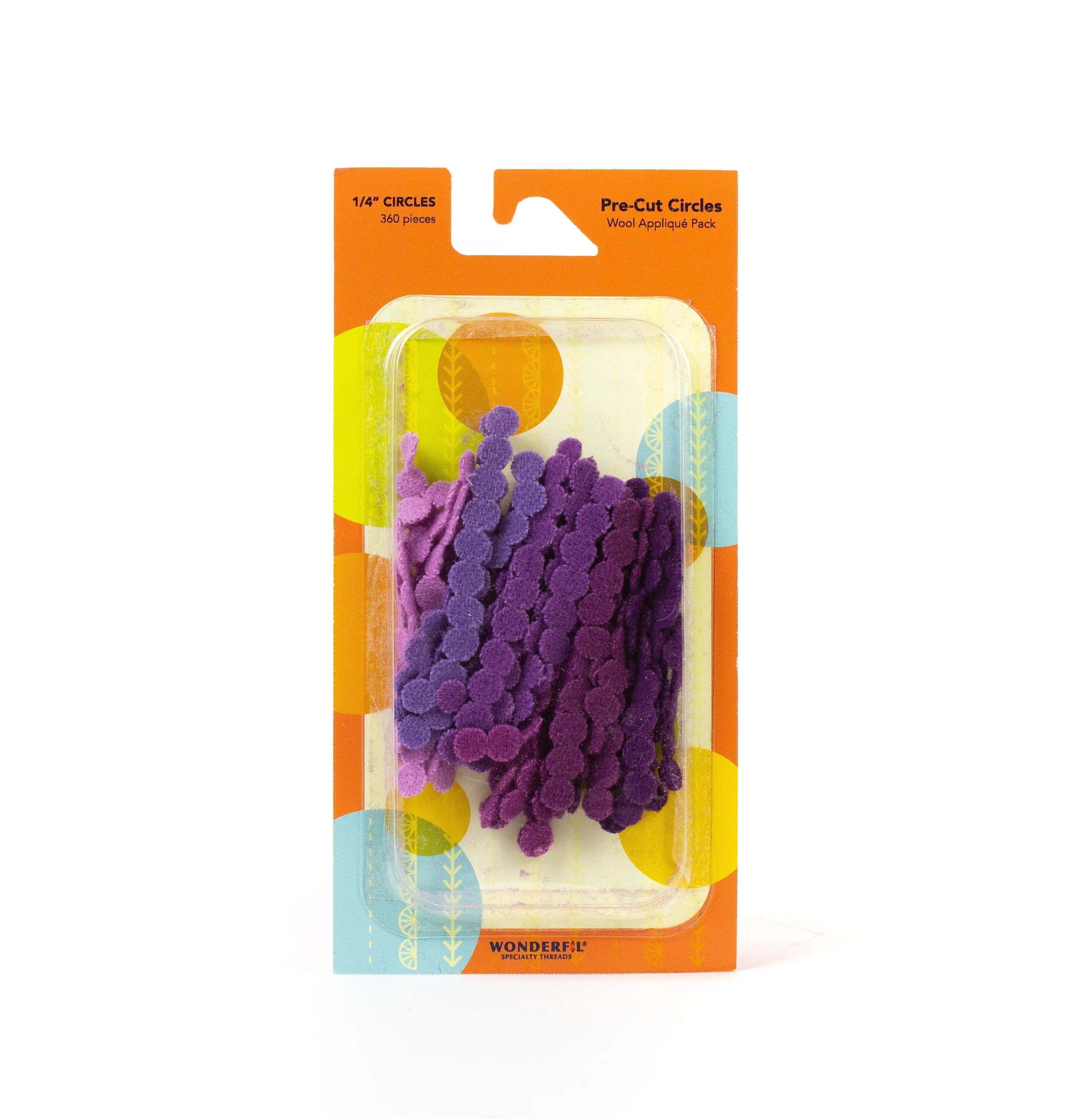 Sue Spargo Pre-cut Wool Circle Applique WonderFil USA
