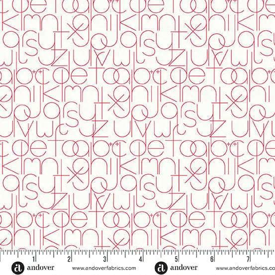 Sun Print Whisper Valentine Enough 44"/45" Fabric Per Yard Andover Fabrics