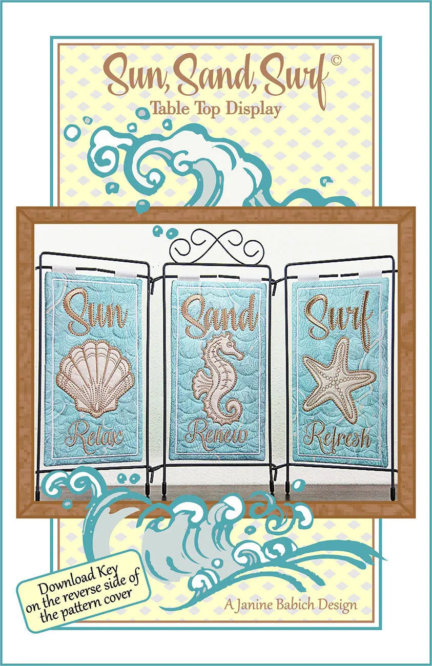 Sun Sand Surf Table Top Display