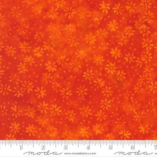 Sunburst Batiks Tangerine 4370-13 Cotton 44"/45" Fabric Per Yard Moda Fabrics & Supplies