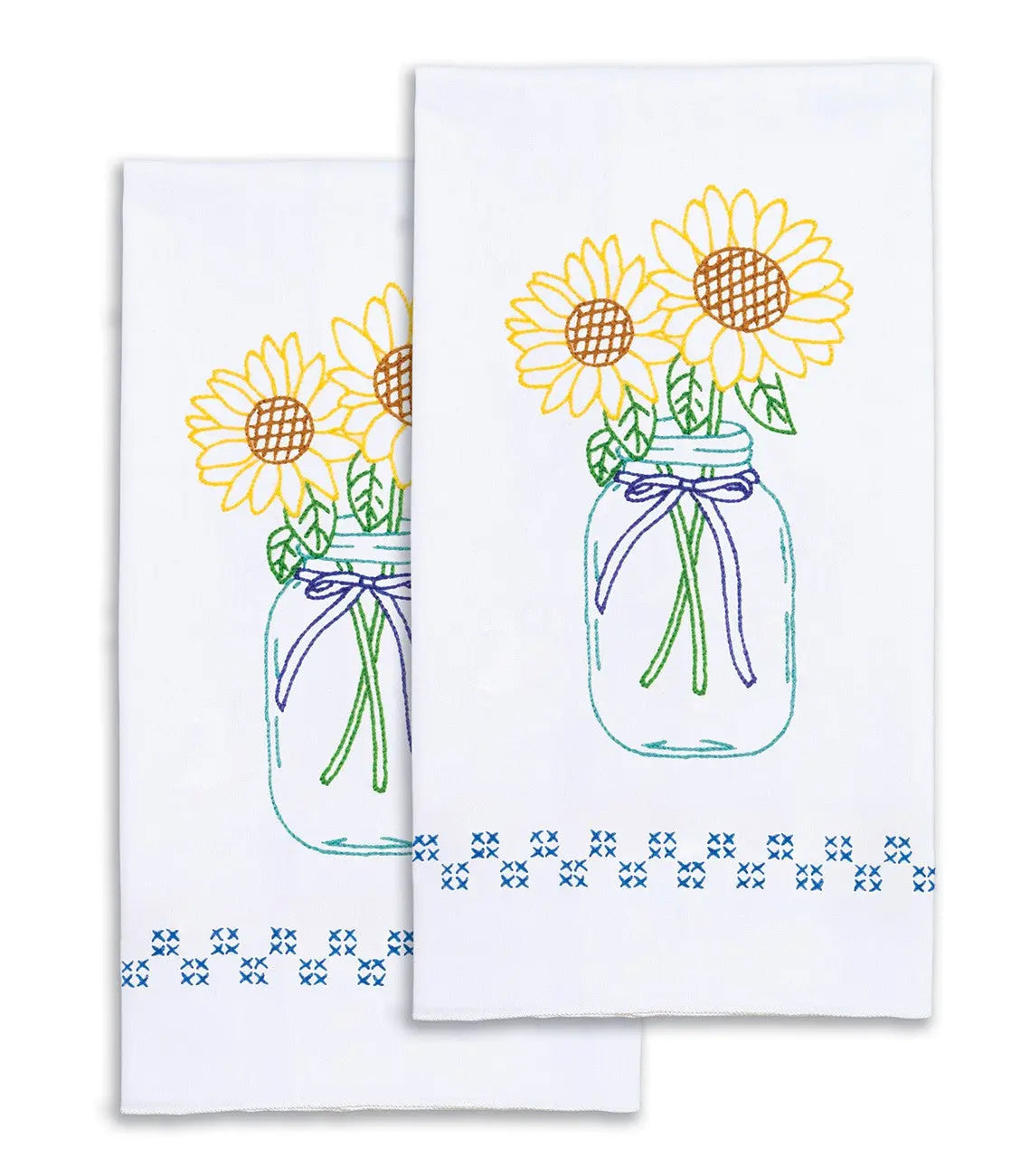 Sunflowers Decorative Hand Towel - Linda's Electric Quilters