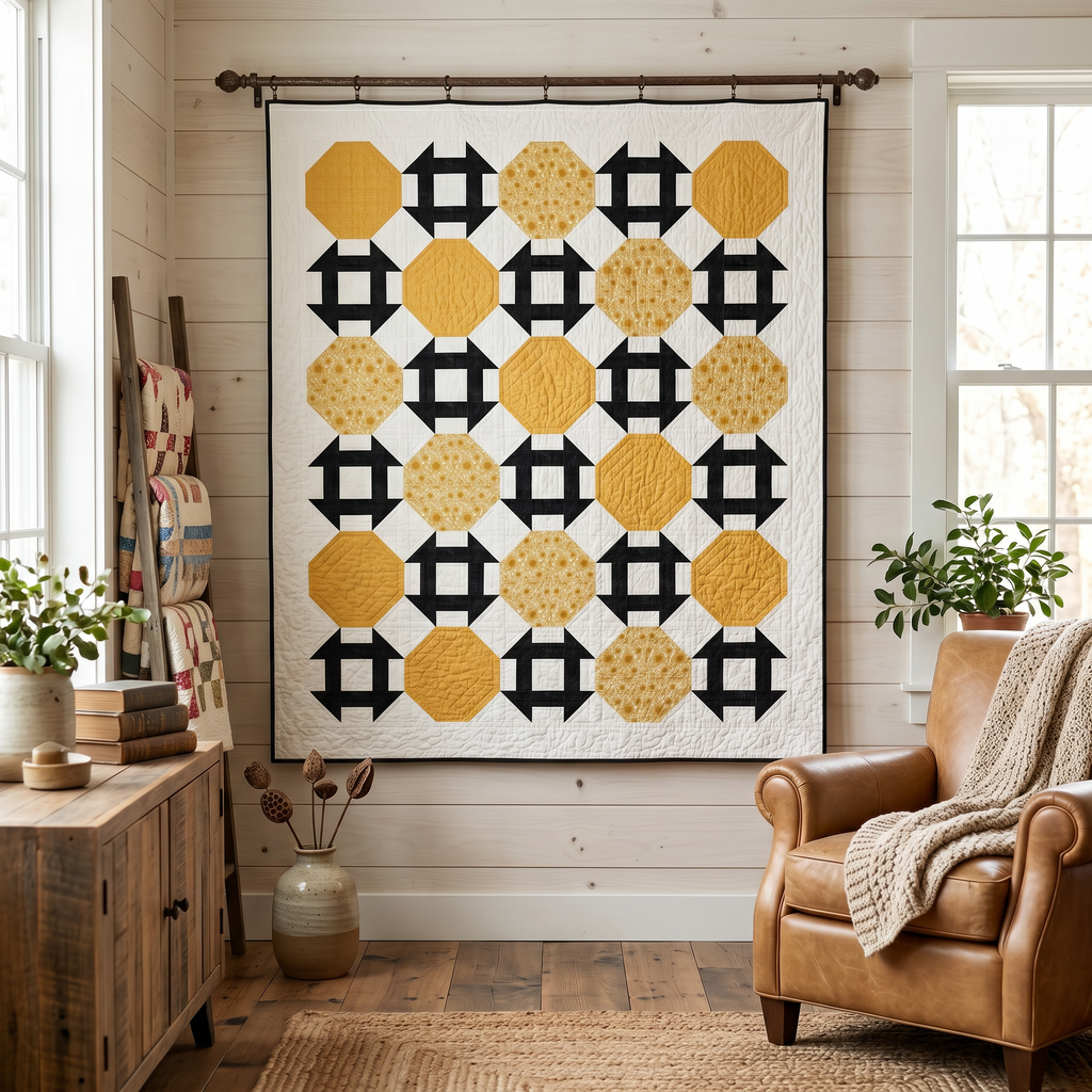 Sunshine in the Hollow Quilt Kit