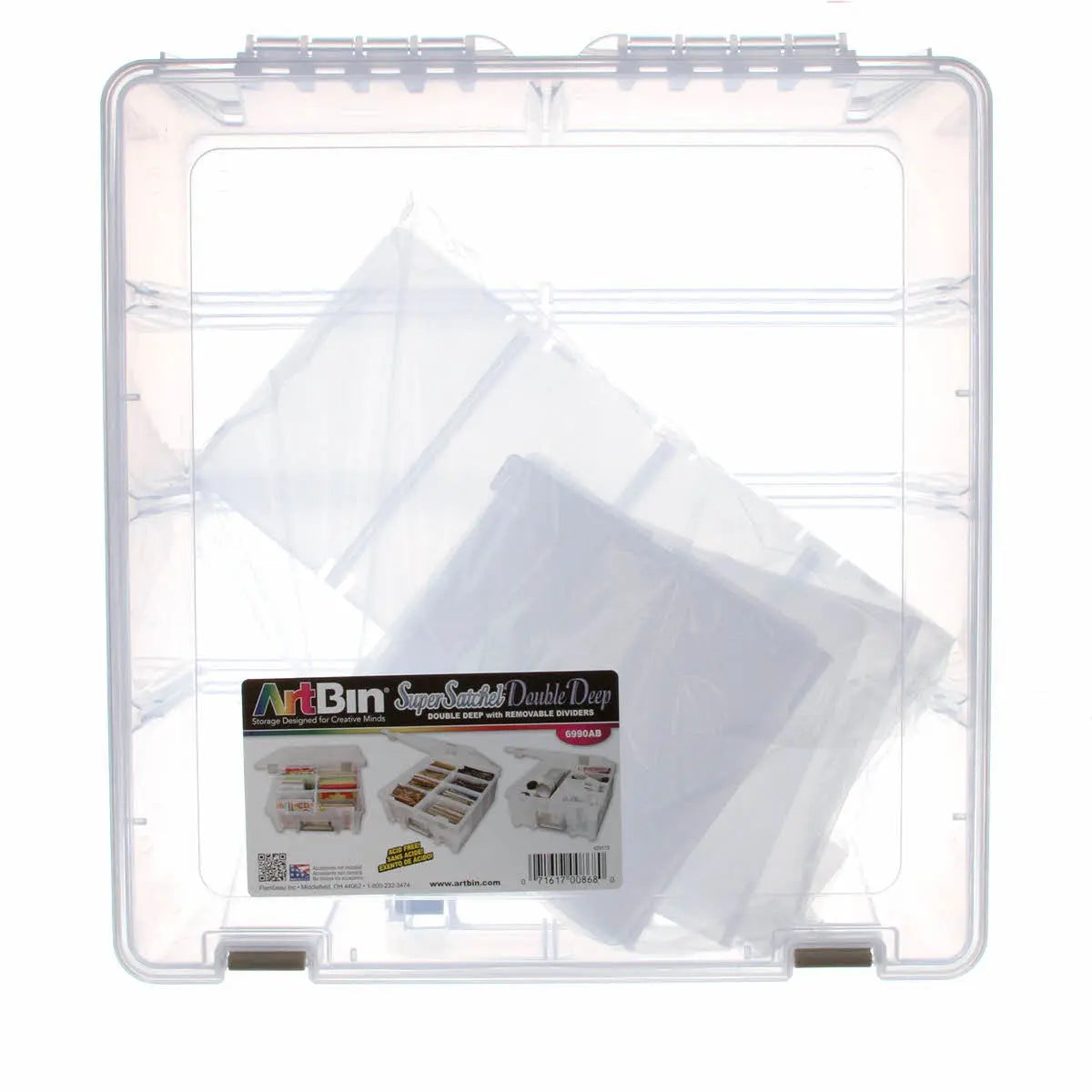 Super Satchel Deluxe Double Deep With Removable Dividers - Linda's Electric Quilters
