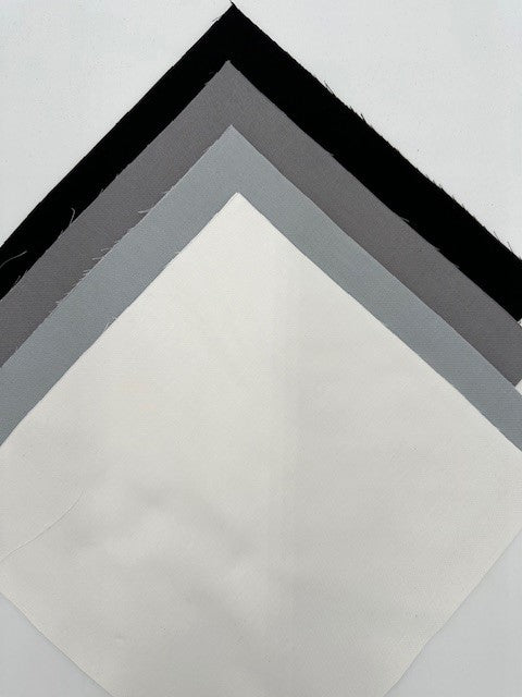 Black, Grey, White - Supreme Solids - 10x10 Layers - Neutrals (40 cuts)
