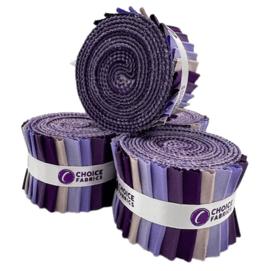 Purple Supreme Solids - 2.5" Roll - Purple Haze (20 cuts)