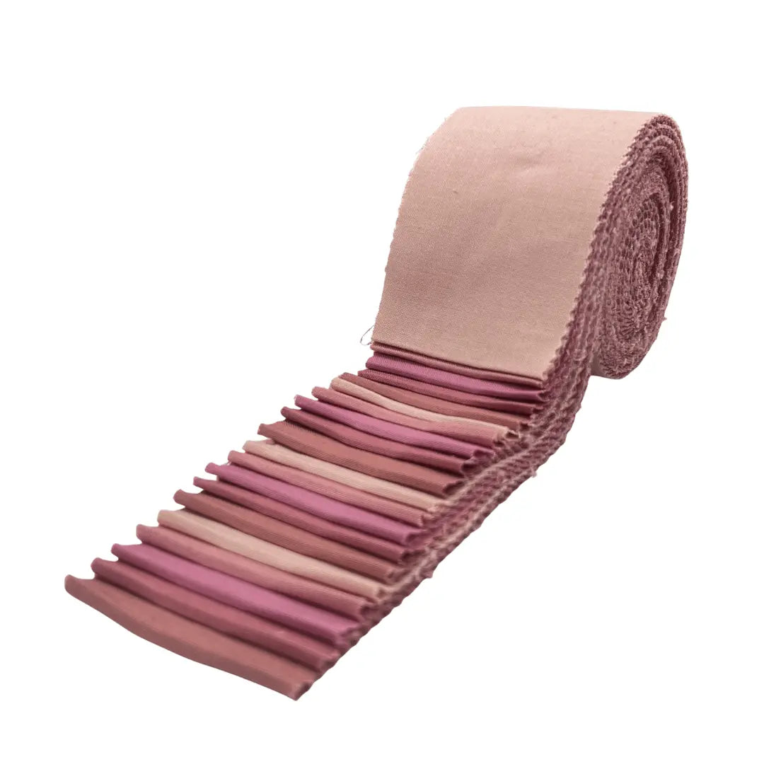 Supreme Solids - 2.5" Roll - Rustic Rose (20 cuts) The Fabric Company