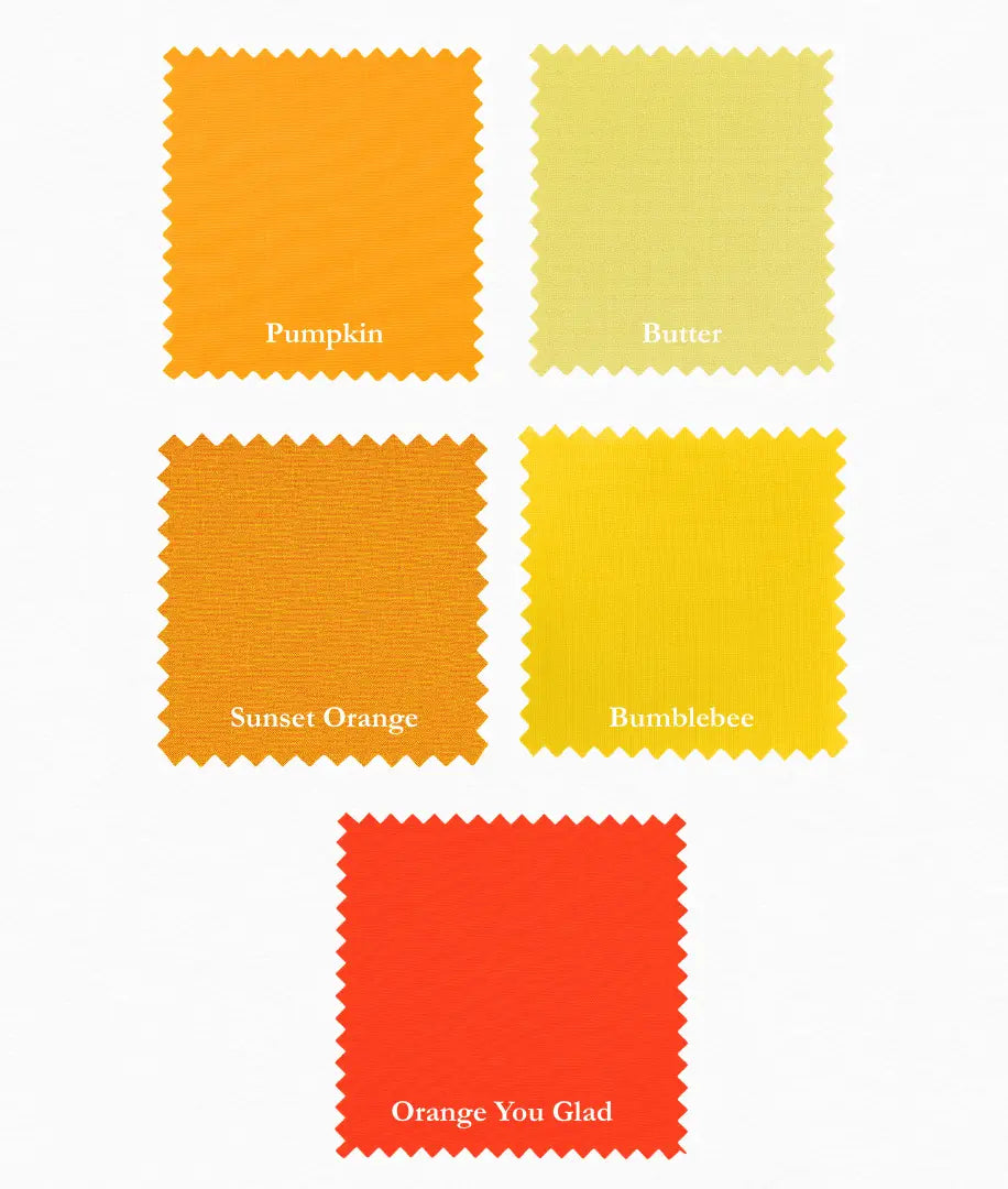 Supreme Solids - Fat Quarter Bundle - 10 pack (Citrus) The Fabric Company