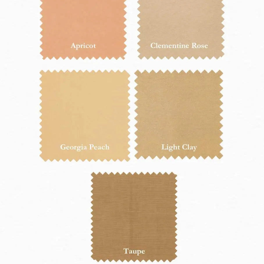 Peach Supreme Solids - Fat Quarter Bundle - 10 pack (Peach Fuzz)