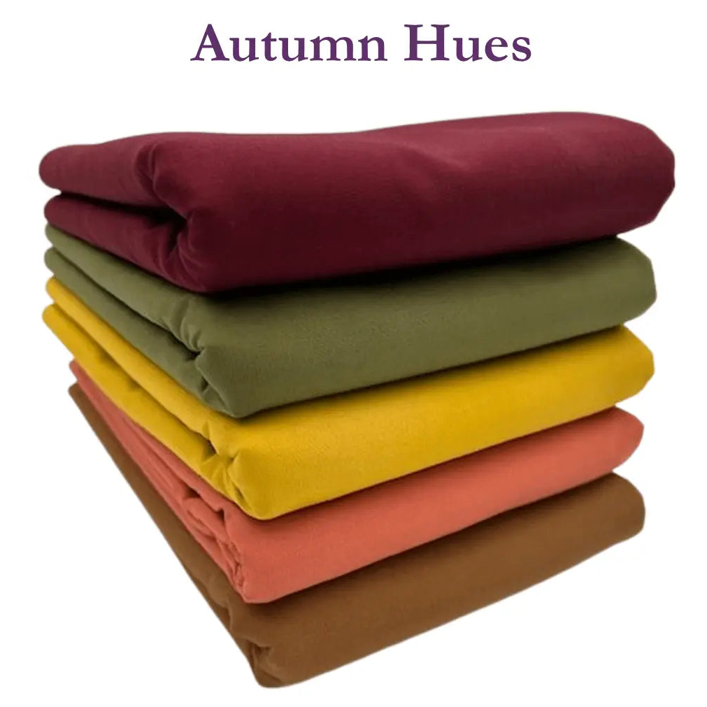 Supreme Solids - One Yard Bundle - 5 pack (Autumn Hues)