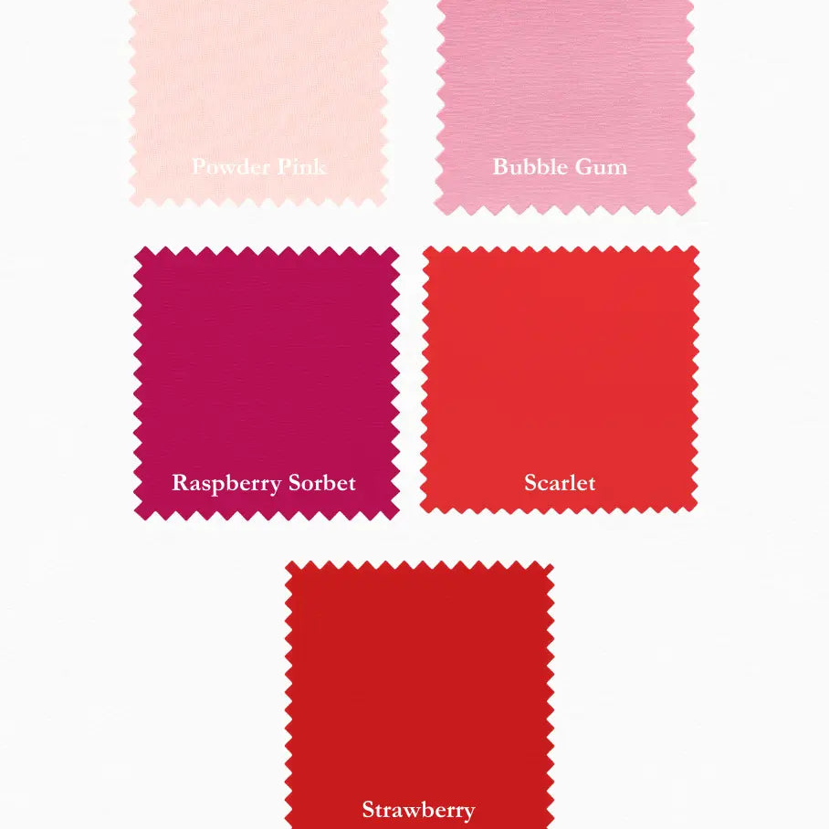 Supreme Solids - One Yard Bundle - 5 pack (Love Pop)