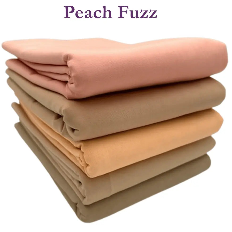Supreme Solids - One Yard Bundle - 5 pack (Peach Fuzz)