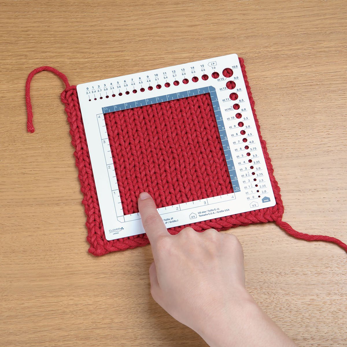 Swatch Ruler and Needle Gauge