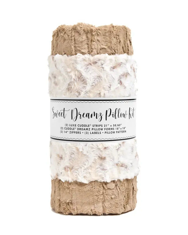 Sweet Dreamz Snowy Owl Natural Pillow Kit Shannon Fabrics