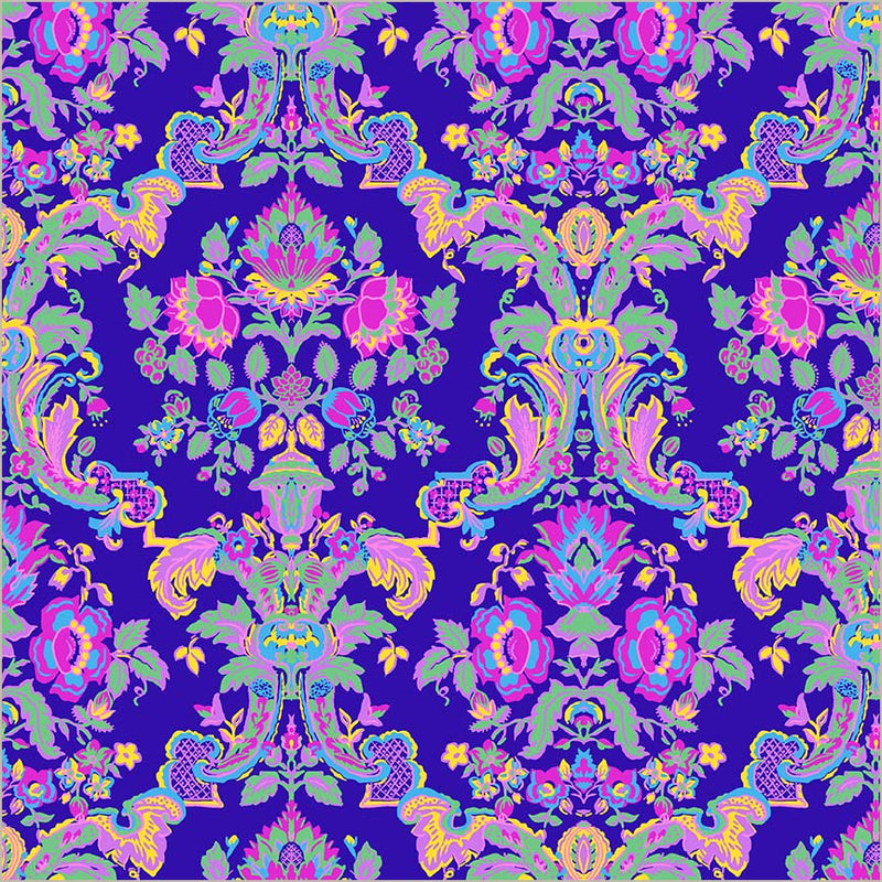 Sweet Talk Kayleigh Royal Cotton 44”/45” Fabric Per Yard