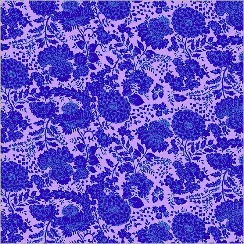 Sweet Talk Kim Royal Cotton 44/45 Fabric Per Yard