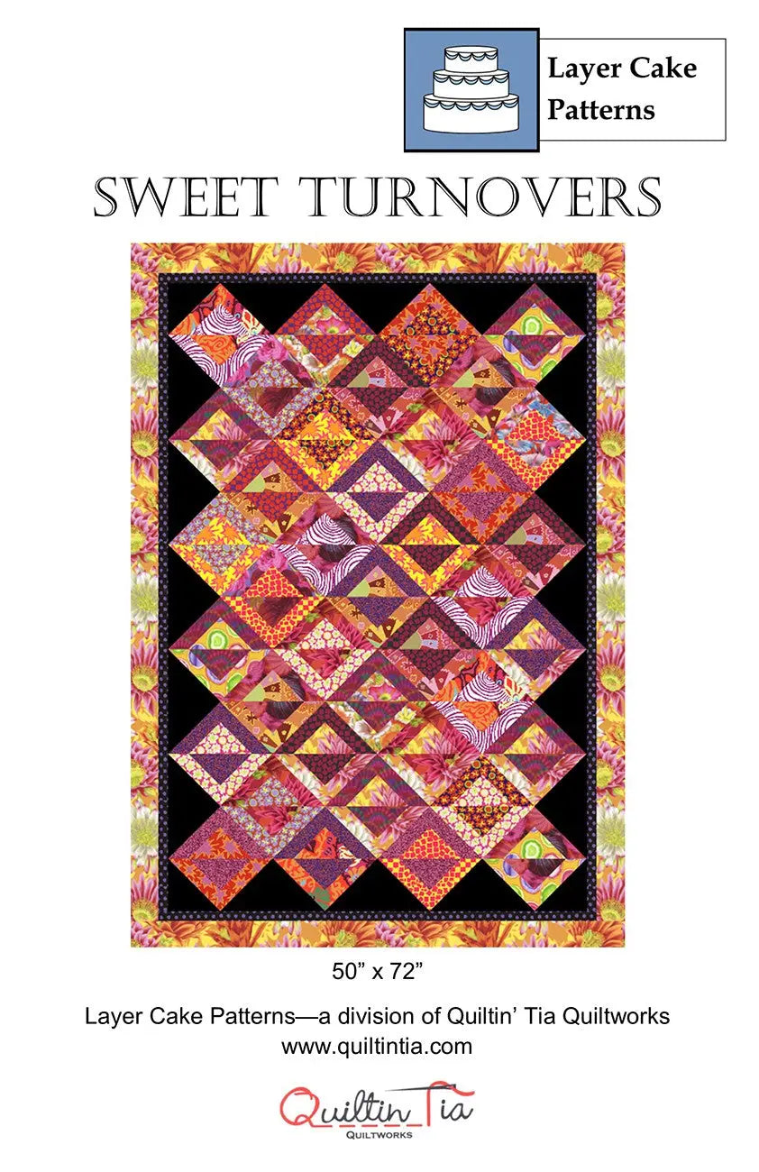 Sweet Turnovers Quilt Pattern - Linda's Electric Quilters