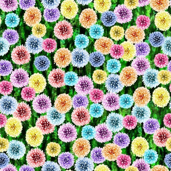 Into The Meadow Dandelion 43"/44" Fabric Per Yard